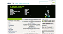 Desktop Screenshot of abbviegrants.com